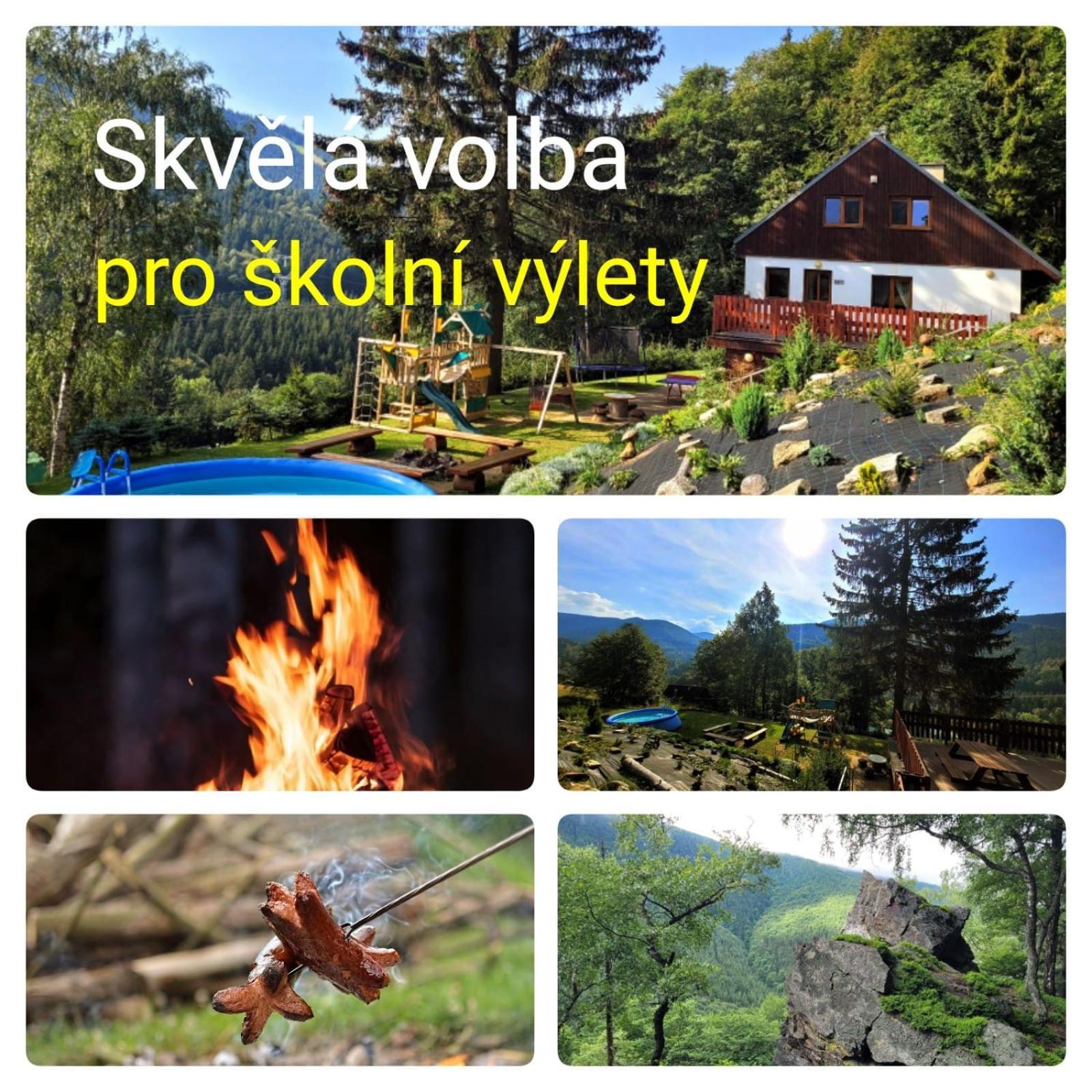 Chata U Vleku Kouty Nad Desnou Loučná nad Desnou Kültér fotó
